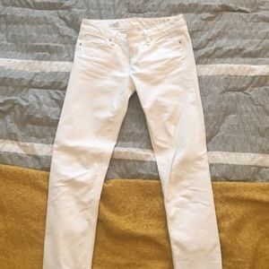 Gap 1969 real straight white pants